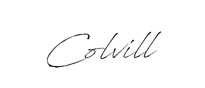 The best way (Antro_Vectra) to make a short signature is to pick only two or three words in your name. The name Colvill include a total of six letters. For converting this name. Colvill signature style 6 images and pictures png