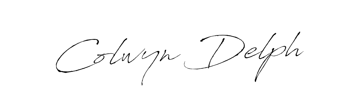 Use a signature maker to create a handwritten signature online. With this signature software, you can design (Antro_Vectra) your own signature for name Colwyn Delph. Colwyn Delph signature style 6 images and pictures png