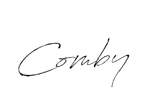 You should practise on your own different ways (Antro_Vectra) to write your name (Comby) in signature. don't let someone else do it for you. Comby signature style 6 images and pictures png