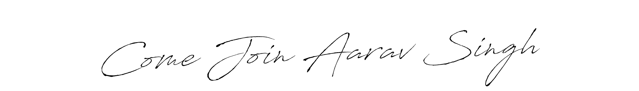 You can use this online signature creator to create a handwritten signature for the name Come Join Aarav Singh. This is the best online autograph maker. Come Join Aarav Singh signature style 6 images and pictures png