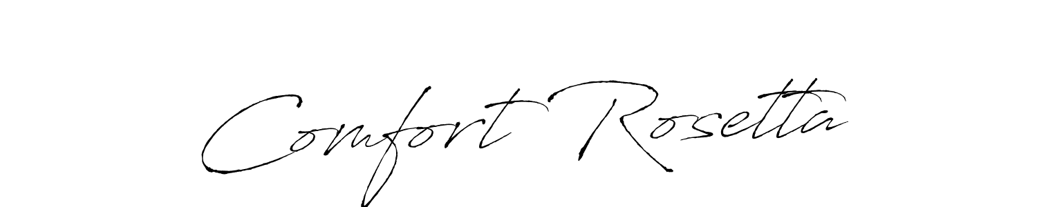 You should practise on your own different ways (Antro_Vectra) to write your name (Comfort Rosetta) in signature. don't let someone else do it for you. Comfort Rosetta signature style 6 images and pictures png