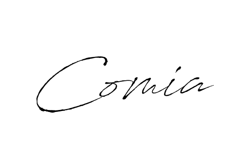 How to Draw Comia signature style? Antro_Vectra is a latest design signature styles for name Comia. Comia signature style 6 images and pictures png