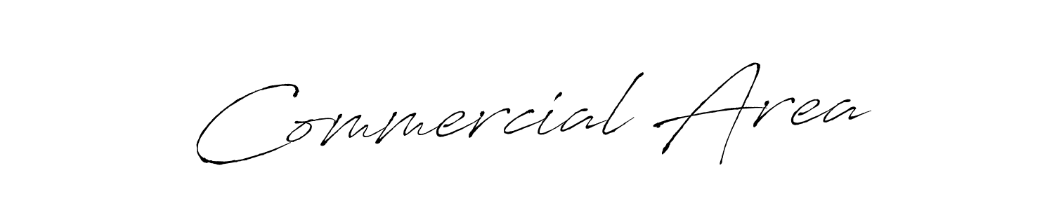 Commercial Area stylish signature style. Best Handwritten Sign (Antro_Vectra) for my name. Handwritten Signature Collection Ideas for my name Commercial Area. Commercial Area signature style 6 images and pictures png