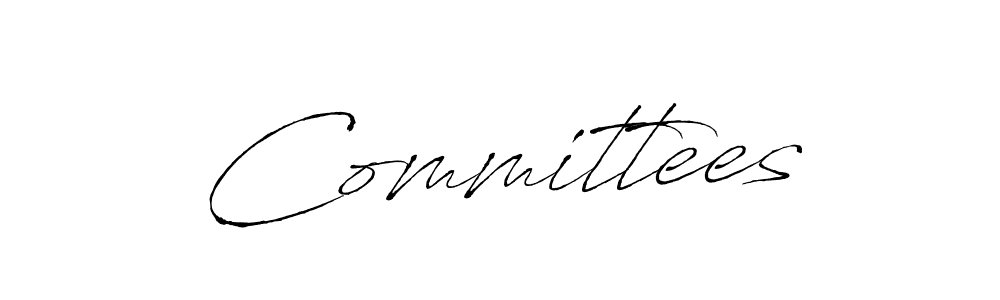 Use a signature maker to create a handwritten signature online. With this signature software, you can design (Antro_Vectra) your own signature for name Committees. Committees signature style 6 images and pictures png