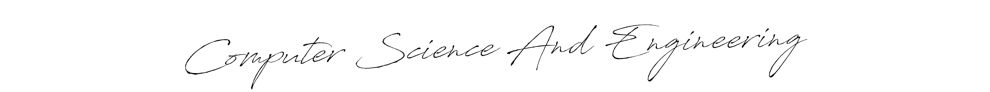 You should practise on your own different ways (Antro_Vectra) to write your name (Computer Science And Engineering) in signature. don't let someone else do it for you. Computer Science And Engineering signature style 6 images and pictures png