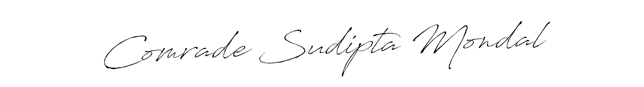 Also You can easily find your signature by using the search form. We will create Comrade Sudipta Mondal name handwritten signature images for you free of cost using Antro_Vectra sign style. Comrade Sudipta Mondal signature style 6 images and pictures png
