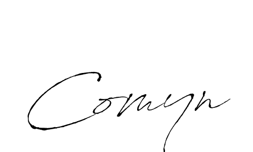 How to Draw Comyn signature style? Antro_Vectra is a latest design signature styles for name Comyn. Comyn signature style 6 images and pictures png