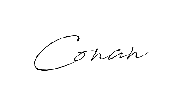 You should practise on your own different ways (Antro_Vectra) to write your name (Conan ) in signature. don't let someone else do it for you. Conan  signature style 6 images and pictures png