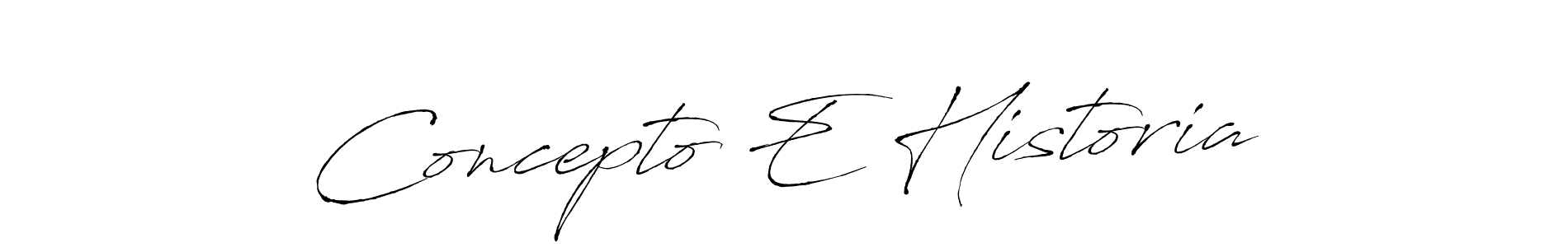 Also You can easily find your signature by using the search form. We will create Concepto E Historia name handwritten signature images for you free of cost using Antro_Vectra sign style. Concepto E Historia signature style 6 images and pictures png