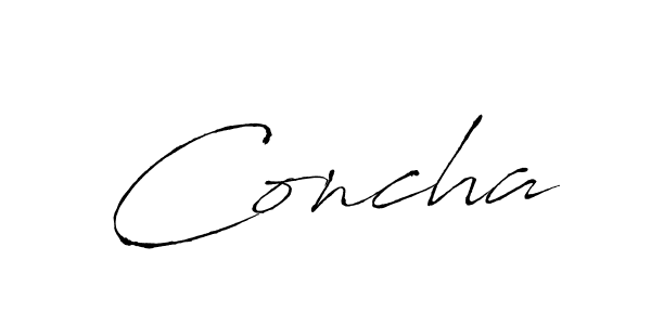 Once you've used our free online signature maker to create your best signature Antro_Vectra style, it's time to enjoy all of the benefits that Concha name signing documents. Concha signature style 6 images and pictures png