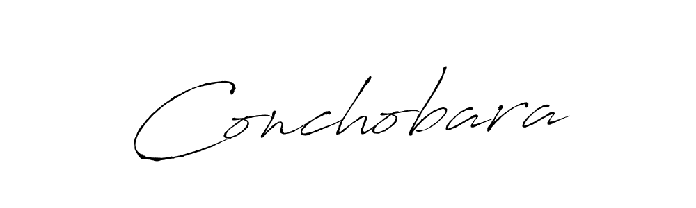 Make a beautiful signature design for name Conchobara. With this signature (Antro_Vectra) style, you can create a handwritten signature for free. Conchobara signature style 6 images and pictures png