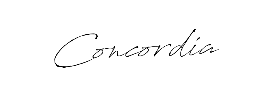 Once you've used our free online signature maker to create your best signature Antro_Vectra style, it's time to enjoy all of the benefits that Concordia name signing documents. Concordia signature style 6 images and pictures png