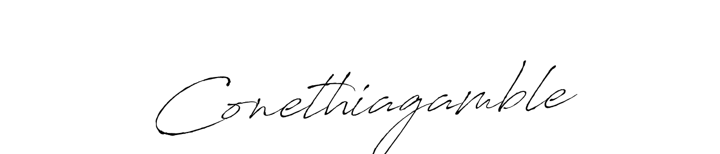 It looks lik you need a new signature style for name Conethiagamble. Design unique handwritten (Antro_Vectra) signature with our free signature maker in just a few clicks. Conethiagamble signature style 6 images and pictures png