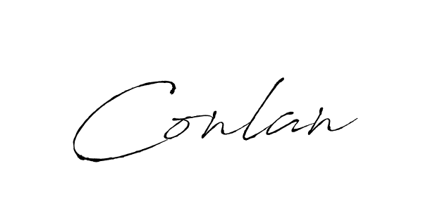 Once you've used our free online signature maker to create your best signature Antro_Vectra style, it's time to enjoy all of the benefits that Conlan name signing documents. Conlan signature style 6 images and pictures png