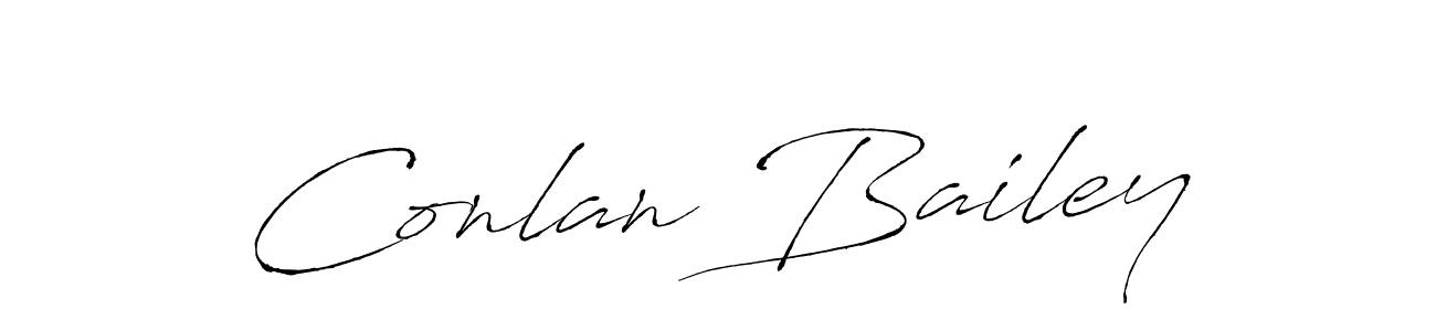 Create a beautiful signature design for name Conlan Bailey. With this signature (Antro_Vectra) fonts, you can make a handwritten signature for free. Conlan Bailey signature style 6 images and pictures png