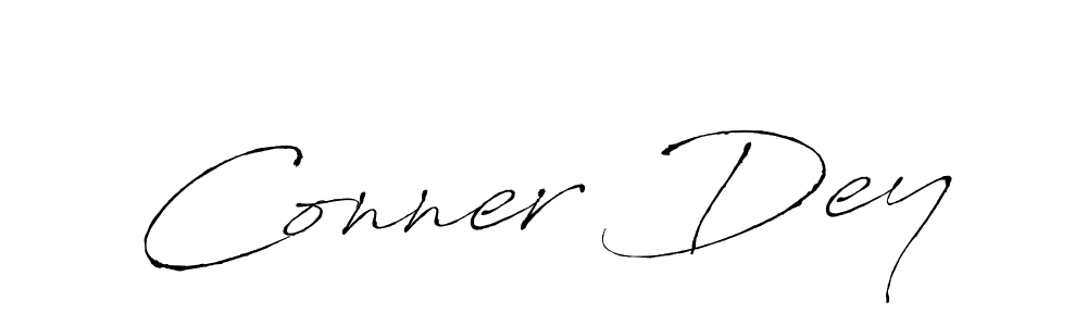 Design your own signature with our free online signature maker. With this signature software, you can create a handwritten (Antro_Vectra) signature for name Conner Dey. Conner Dey signature style 6 images and pictures png