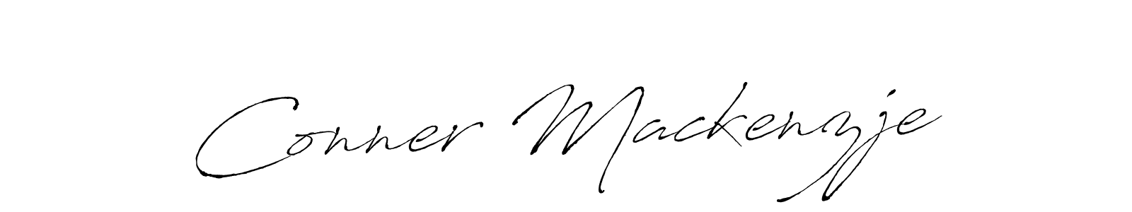 How to make Conner Mackenzje name signature. Use Antro_Vectra style for creating short signs online. This is the latest handwritten sign. Conner Mackenzje signature style 6 images and pictures png