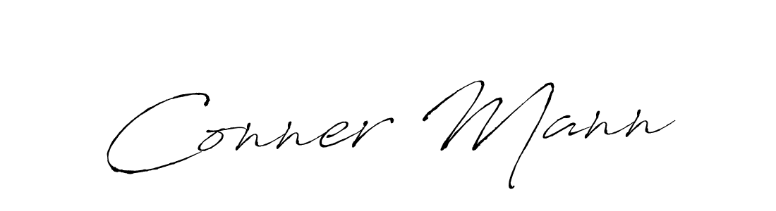 Design your own signature with our free online signature maker. With this signature software, you can create a handwritten (Antro_Vectra) signature for name Conner Mann. Conner Mann signature style 6 images and pictures png