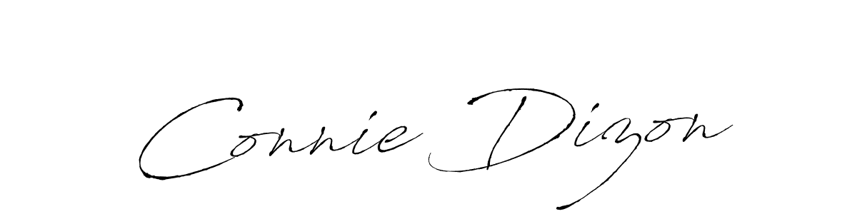 Make a short Connie Dizon signature style. Manage your documents anywhere anytime using Antro_Vectra. Create and add eSignatures, submit forms, share and send files easily. Connie Dizon signature style 6 images and pictures png