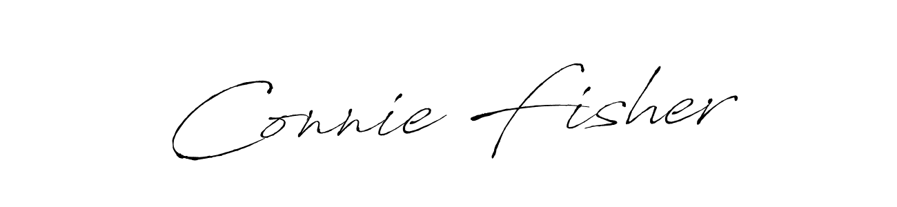 The best way (Antro_Vectra) to make a short signature is to pick only two or three words in your name. The name Connie Fisher include a total of six letters. For converting this name. Connie Fisher signature style 6 images and pictures png