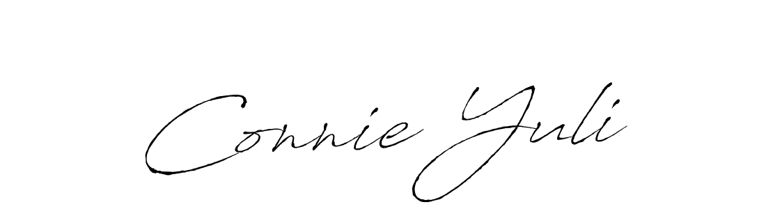 See photos of Connie Yuli official signature by Spectra . Check more albums & portfolios. Read reviews & check more about Antro_Vectra font. Connie Yuli signature style 6 images and pictures png