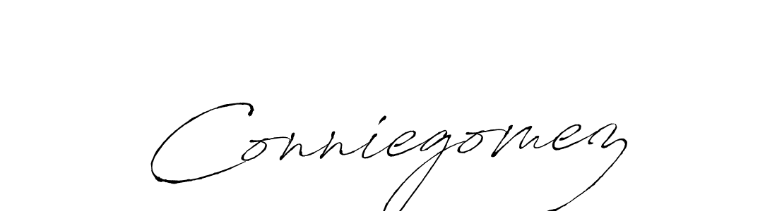 Make a beautiful signature design for name Conniegomez. Use this online signature maker to create a handwritten signature for free. Conniegomez signature style 6 images and pictures png