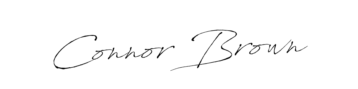 Connor Brown stylish signature style. Best Handwritten Sign (Antro_Vectra) for my name. Handwritten Signature Collection Ideas for my name Connor Brown. Connor Brown signature style 6 images and pictures png