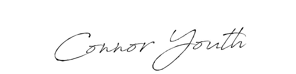 You should practise on your own different ways (Antro_Vectra) to write your name (Connor Youth) in signature. don't let someone else do it for you. Connor Youth signature style 6 images and pictures png