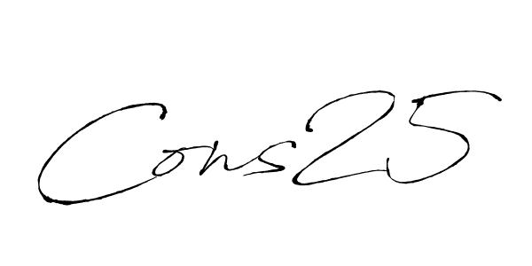 It looks lik you need a new signature style for name Cons25. Design unique handwritten (Antro_Vectra) signature with our free signature maker in just a few clicks. Cons25 signature style 6 images and pictures png