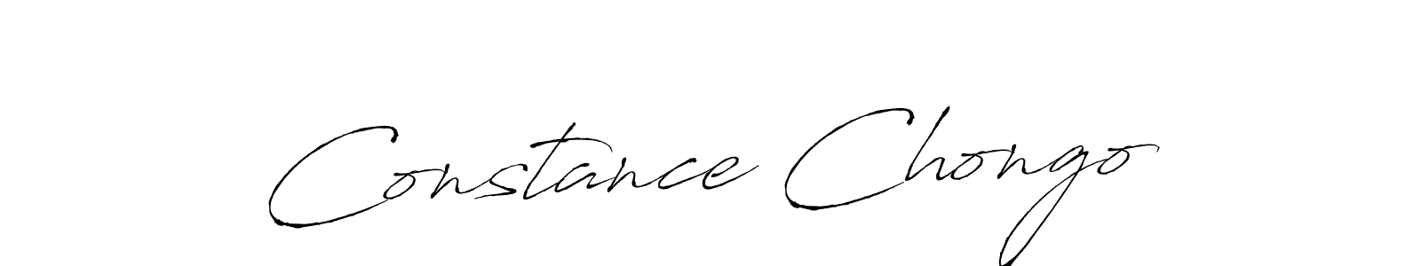 How to make Constance Chongo signature? Antro_Vectra is a professional autograph style. Create handwritten signature for Constance Chongo name. Constance Chongo signature style 6 images and pictures png