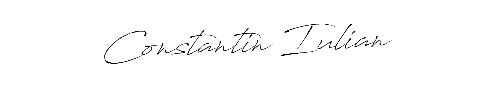 Similarly Antro_Vectra is the best handwritten signature design. Signature creator online .You can use it as an online autograph creator for name Constantin Iulian. Constantin Iulian signature style 6 images and pictures png