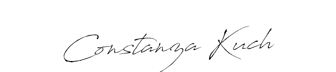 Make a short Constanza Kuch signature style. Manage your documents anywhere anytime using Antro_Vectra. Create and add eSignatures, submit forms, share and send files easily. Constanza Kuch signature style 6 images and pictures png