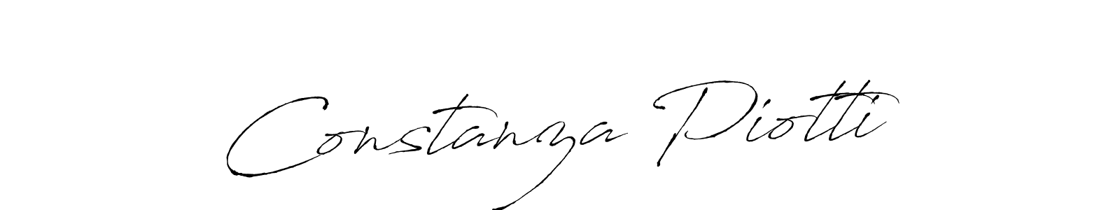 You should practise on your own different ways (Antro_Vectra) to write your name (Constanza Piotti) in signature. don't let someone else do it for you. Constanza Piotti signature style 6 images and pictures png