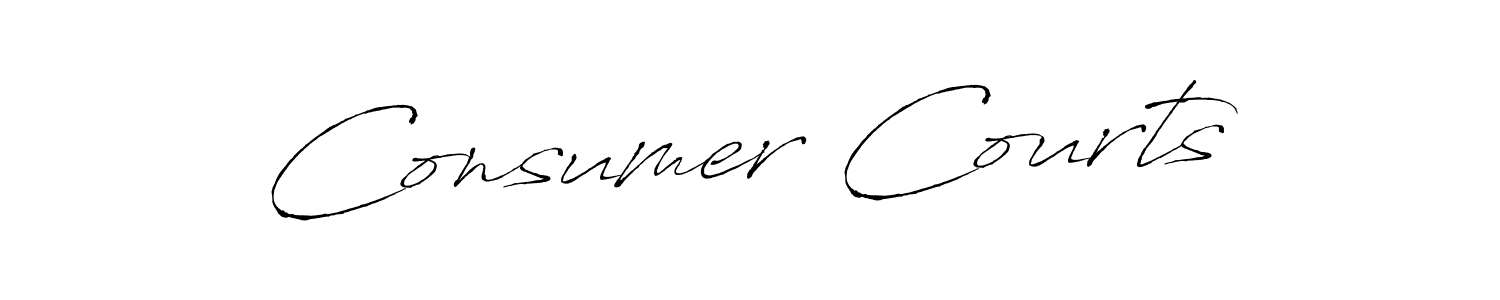 Consumer Courts stylish signature style. Best Handwritten Sign (Antro_Vectra) for my name. Handwritten Signature Collection Ideas for my name Consumer Courts. Consumer Courts signature style 6 images and pictures png