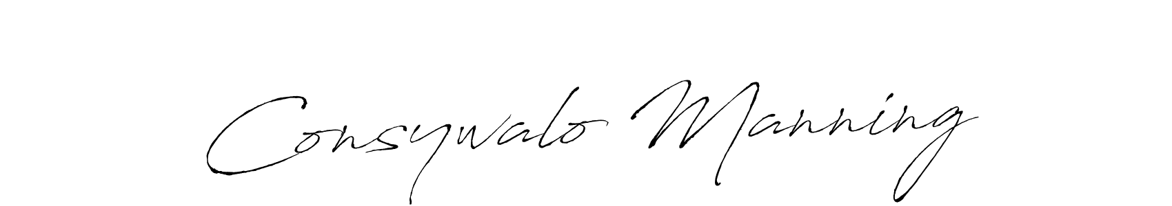 How to Draw Consywalo Manning signature style? Antro_Vectra is a latest design signature styles for name Consywalo Manning. Consywalo Manning signature style 6 images and pictures png