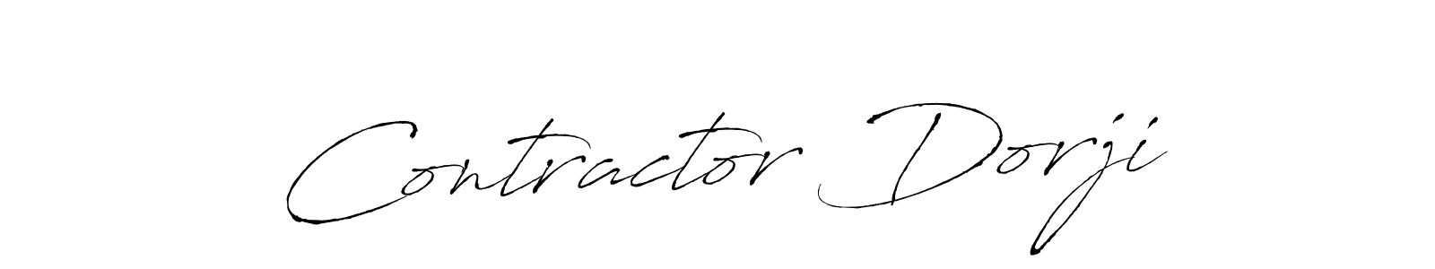 You should practise on your own different ways (Antro_Vectra) to write your name (Contractor Dorji) in signature. don't let someone else do it for you. Contractor Dorji signature style 6 images and pictures png