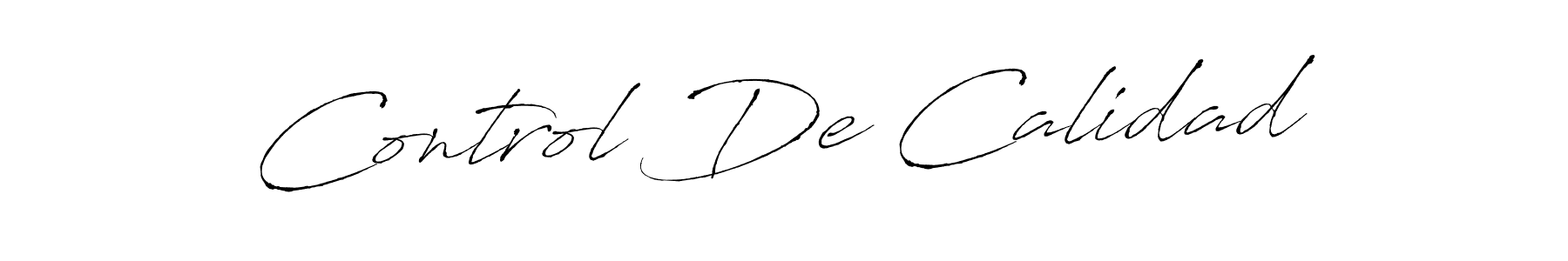 The best way (Antro_Vectra) to make a short signature is to pick only two or three words in your name. The name Control De Calidad include a total of six letters. For converting this name. Control De Calidad signature style 6 images and pictures png