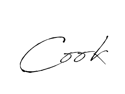 Cook stylish signature style. Best Handwritten Sign (Antro_Vectra) for my name. Handwritten Signature Collection Ideas for my name Cook. Cook signature style 6 images and pictures png