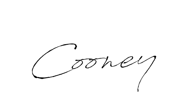 Cooney stylish signature style. Best Handwritten Sign (Antro_Vectra) for my name. Handwritten Signature Collection Ideas for my name Cooney. Cooney signature style 6 images and pictures png