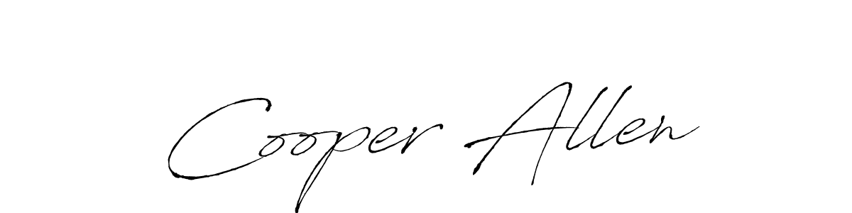 Best and Professional Signature Style for Cooper Allen. Antro_Vectra Best Signature Style Collection. Cooper Allen signature style 6 images and pictures png