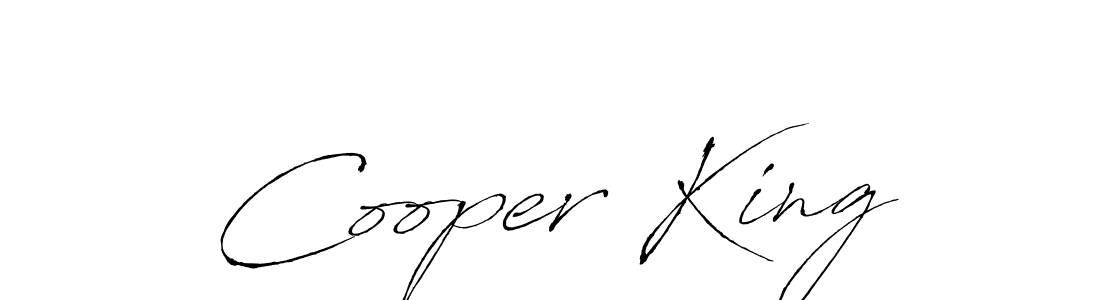 How to make Cooper King name signature. Use Antro_Vectra style for creating short signs online. This is the latest handwritten sign. Cooper King signature style 6 images and pictures png
