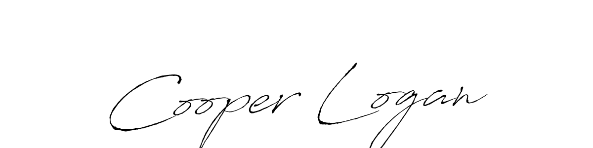 Create a beautiful signature design for name Cooper Logan. With this signature (Antro_Vectra) fonts, you can make a handwritten signature for free. Cooper Logan signature style 6 images and pictures png