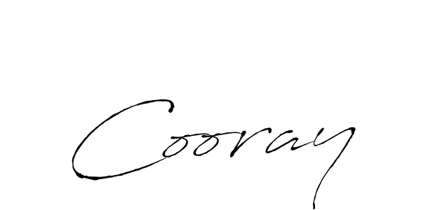 How to make Cooray signature? Antro_Vectra is a professional autograph style. Create handwritten signature for Cooray name. Cooray signature style 6 images and pictures png