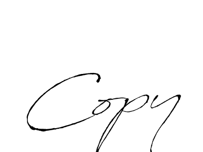 Use a signature maker to create a handwritten signature online. With this signature software, you can design (Antro_Vectra) your own signature for name Copy. Copy signature style 6 images and pictures png