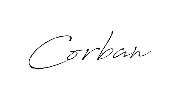 How to make Corban name signature. Use Antro_Vectra style for creating short signs online. This is the latest handwritten sign. Corban signature style 6 images and pictures png