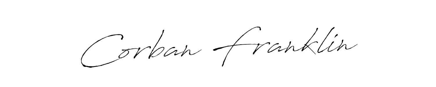 The best way (Antro_Vectra) to make a short signature is to pick only two or three words in your name. The name Corban Franklin include a total of six letters. For converting this name. Corban Franklin signature style 6 images and pictures png