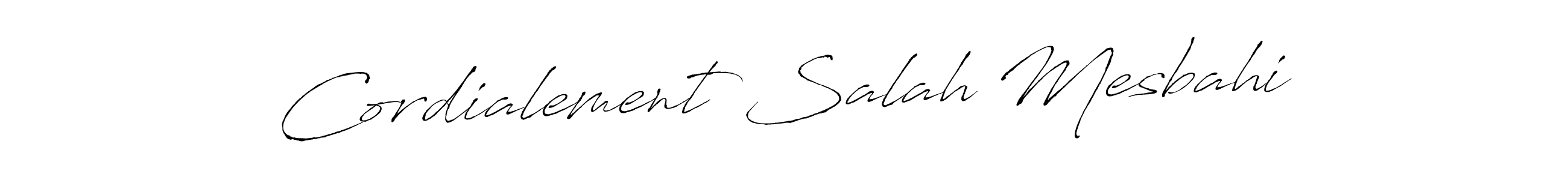 Also You can easily find your signature by using the search form. We will create Cordialement Salah Mesbahi name handwritten signature images for you free of cost using Antro_Vectra sign style. Cordialement Salah Mesbahi signature style 6 images and pictures png