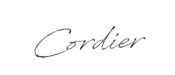 You should practise on your own different ways (Antro_Vectra) to write your name (Cordier) in signature. don't let someone else do it for you. Cordier signature style 6 images and pictures png