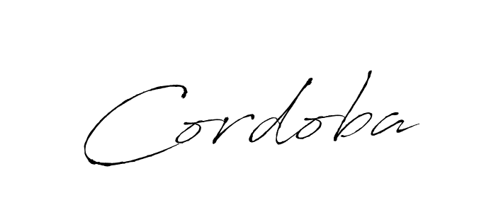 Design your own signature with our free online signature maker. With this signature software, you can create a handwritten (Antro_Vectra) signature for name Cordoba. Cordoba signature style 6 images and pictures png