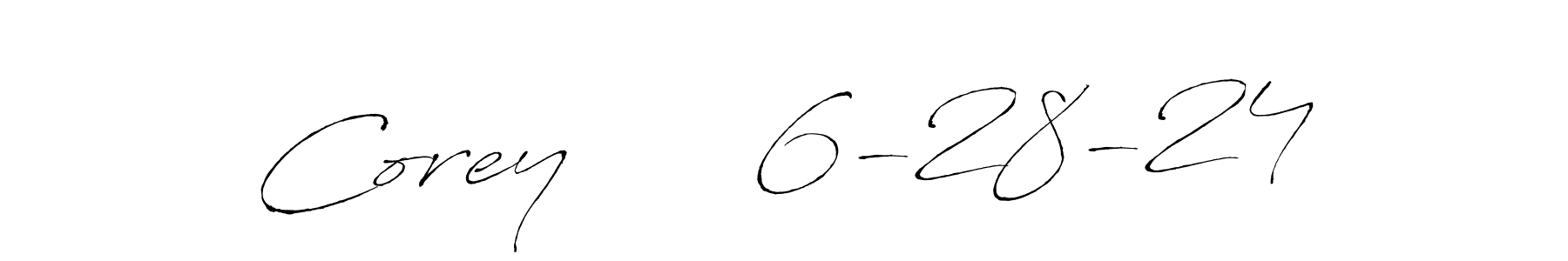 How to Draw Corey      6-28-24 signature style? Antro_Vectra is a latest design signature styles for name Corey      6-28-24. Corey      6-28-24 signature style 6 images and pictures png